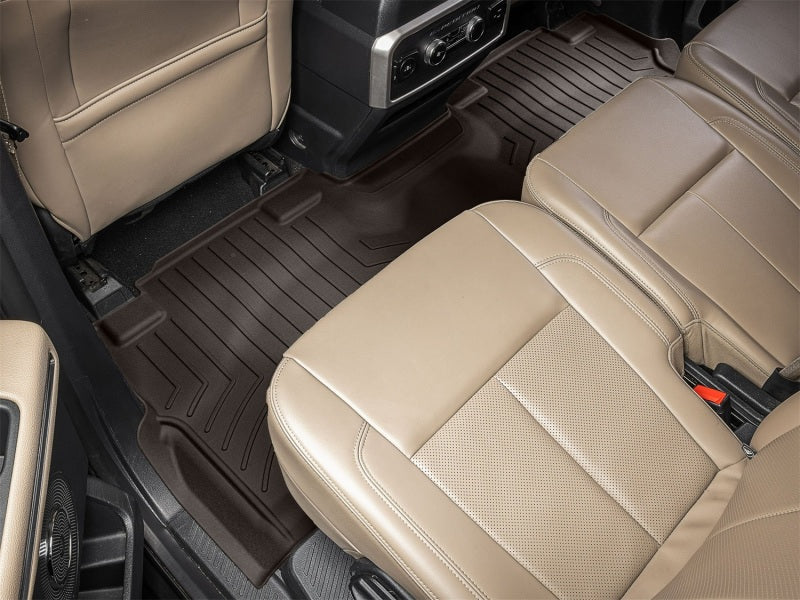 WeatherTech 2018-2020 Ford Expedition Rear FloorLiner HP - Cocoa Secondary image