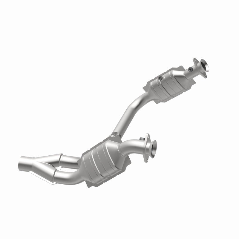 MagnaFlow Conv DF 09-10 Dodge Ram 1500 Pickup Truck 5.7L catalytic converter for offroad performance upgrades.