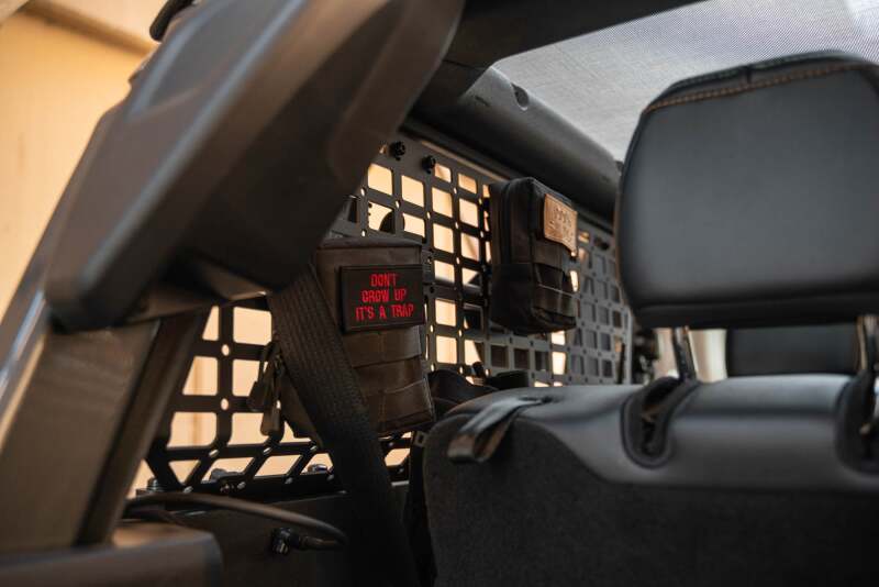 DV8 21-24 Ford Bronco 2-Door Rear Window Pocket Molle Panels Secondary image