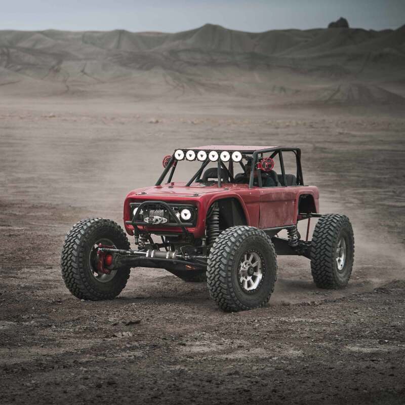 KC HiLiTES Gravity Titan LED Light Bar - 39in. (6-Light) on offroad truck