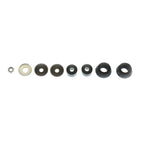 Assorted rubber grommets and washers for offroad parts