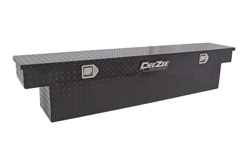Deezee Universal Tool Box - Specialty Narrow Black BT FULLSIZE for trucks, ideal for performance offroad parts and accessories.