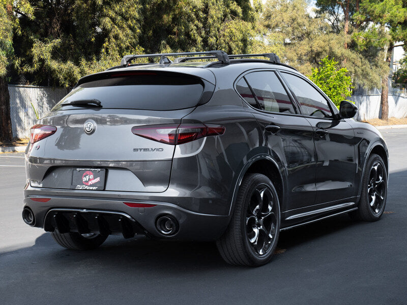 aFe MACH Force-Xp 3in to 2-1/2in Stainless Axle-Back Exhaust System Alfa Romeo Stelvio 17-26 L4-2.0L Secondary image