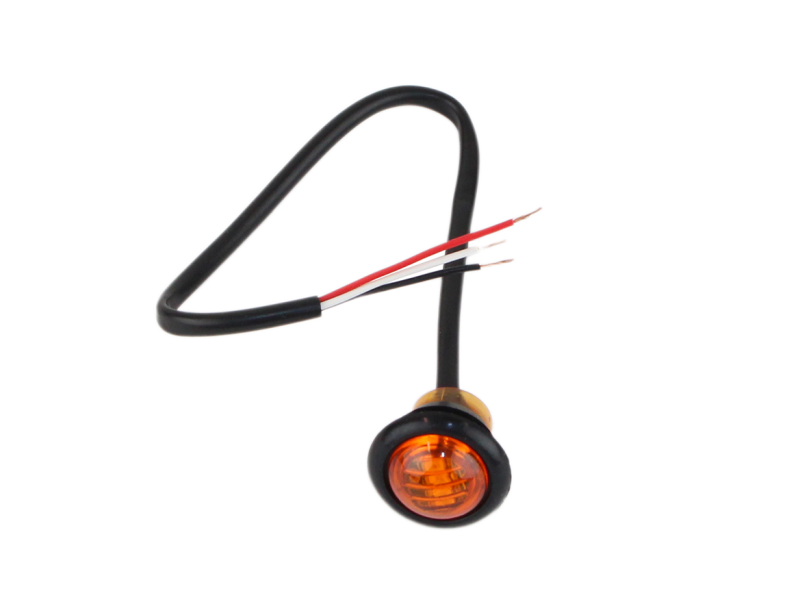 Fishbone Offroad Amber LEDs 3/4In Pair for Jeep Wrangler