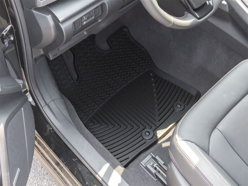 WeatherTech 24-26 Subaru Crosstrek 1st Row Front All-Weather Floor Mats 2pc - Black Secondary image