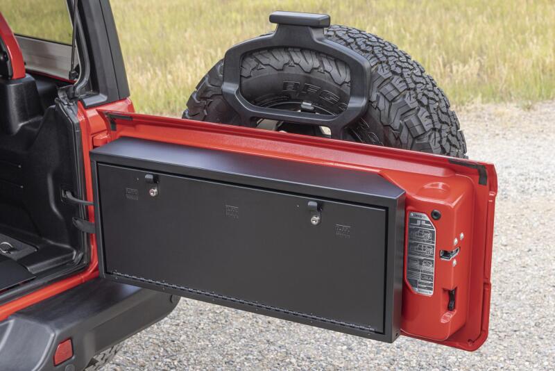 Tuffy Tailgate Lockbox W/ Keyed Lock For Jeep Wrangler Secondary image