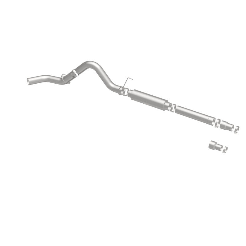 MagnaFlow 03-07 Dodge Ram 2500/3500 5.9L Catback 5in Single Passenger Side Rear Exit Exhaust system for performance upgrades.
