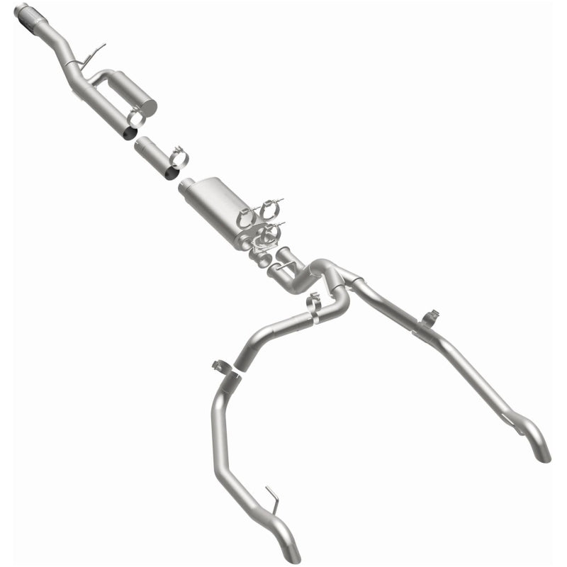 MagnaFlow 24-25 Chevrolet/GMC Silverado/Sierra 1500 ZR2/AT4X Overland Series Cat-Back Exhaust System Secondary image