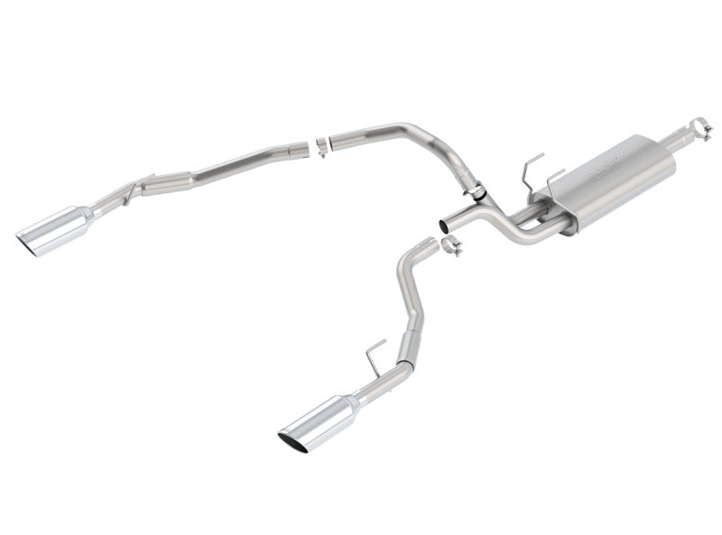 Borla 09-14 Dodge Ram 1500 5.7L V8 2/4WD Crew/Extended Cab SS Catback Exhaust for performance upgrades.
