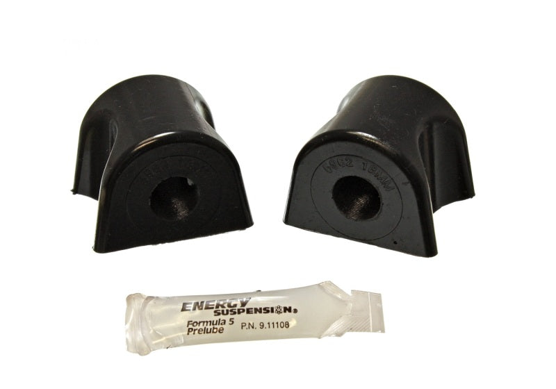 Energy Suspension 13 Scion FR-S / Subaru BRZ Black 18mm Front Sway Bar Bushing Kit Main image
