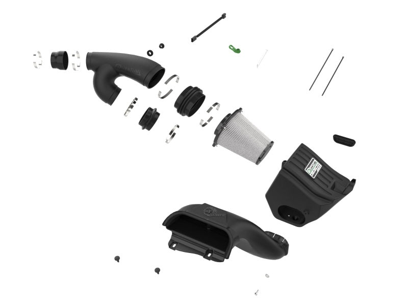 aFe 15-24 Ford F-150 EcoBoost V6 2.7L/3.5L (tt) Quantum Cold Air Intake System w/ Pro DRY S Filter Secondary image