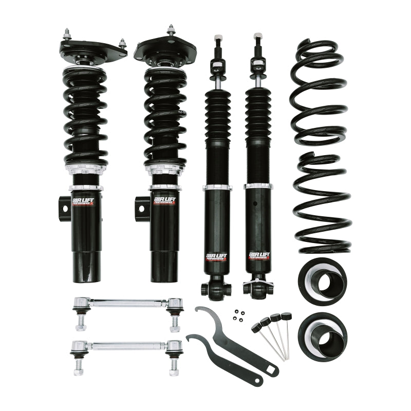 Air Lift Performance 15-20 Audi A3 / 15-24 VW GTI Coilover Kit components for ultimate suspension upgrades Main image