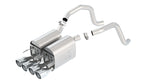 Borla 05-08 Chevrolet Corvette Coupe/Conv 6.0L/6.2L 8cyl Aggressive ATAK Exhaust (rear section only) with polished tips.