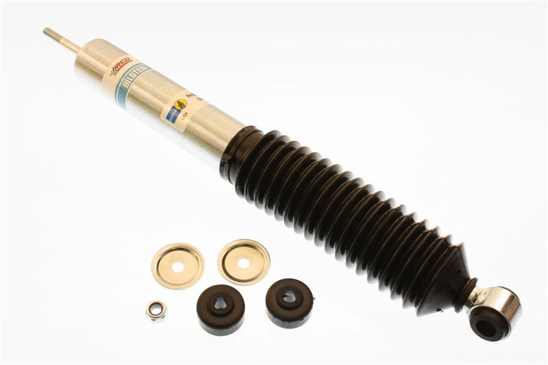 Bilstein 5100 Series FordF250 4in.liftAsbury2WD 99-F 46mm Monotube Shock Absorber with accessories for offroad performance.