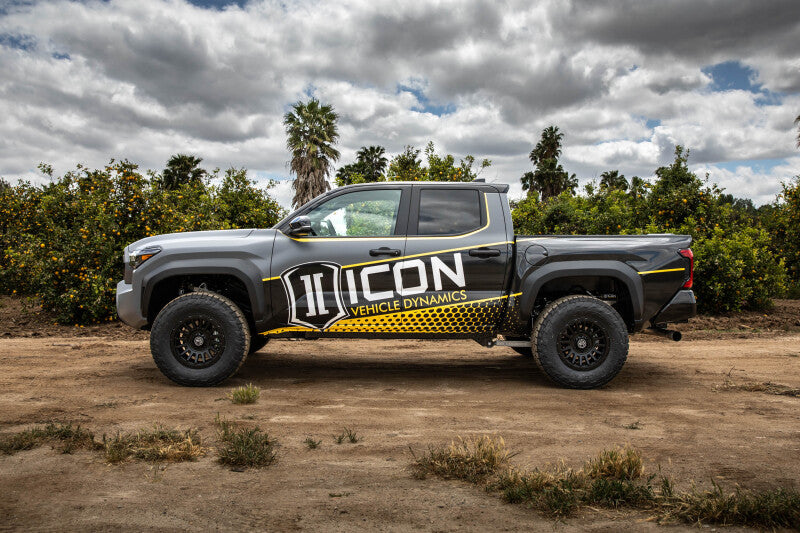 ICON 2024+ Toyota Tacoma 1.25in-3in Stage 5 Suspension System Tubular w/ Triple Rate Spring Secondary image