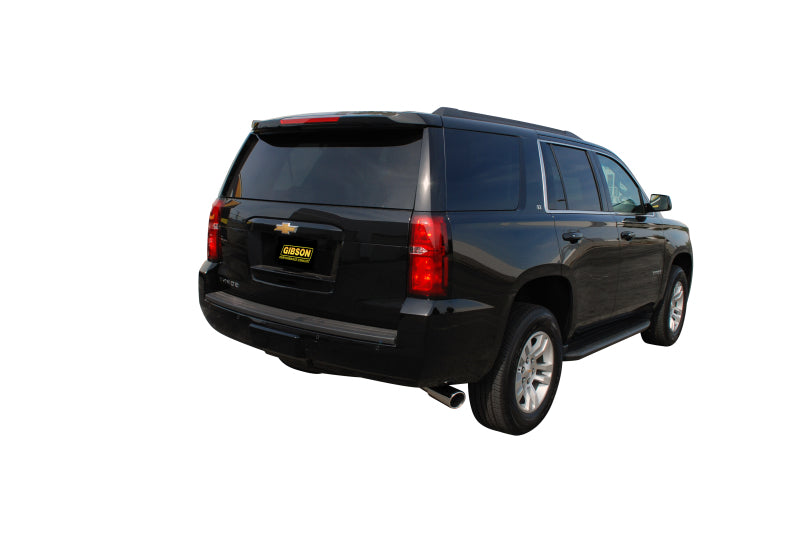 Gibson 15-19 Chevrolet Tahoe LS 5.3L 3in Cat-Back Single Exhaust - Aluminized Secondary image