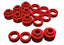 Energy Suspension Chevy Xtra Cab 2&4Wd Body Mts - Red for offroad parts