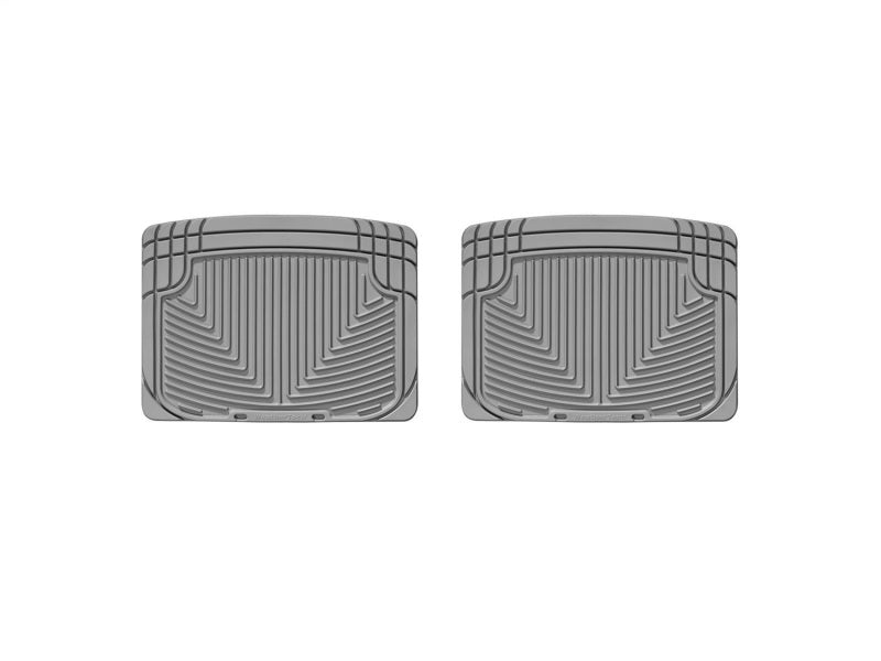 WeatherTech 03-06 Lincoln Navigator/Navigator L Rear Rubber Mats - Grey Main image