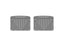 WeatherTech 03-06 Lincoln Navigator/Navigator L Rear Rubber Mats - Grey