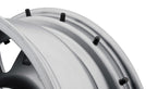 ICON Rebound Pro 17x8.5 6x135 6mm Offset 5in BS 87.1mm Bore Titanium Wheel close-up for offroad trucks