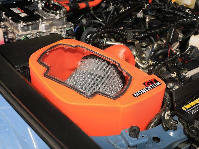 aFe POWER Momentum GT Pro Dry S Intake System 24-25 Toyota Land Cruiser (J250) - Orange Edition Secondary image