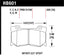 Hawk 09-12 Infiniti G37 Sport HPS Street Front Brake Pads dimensions