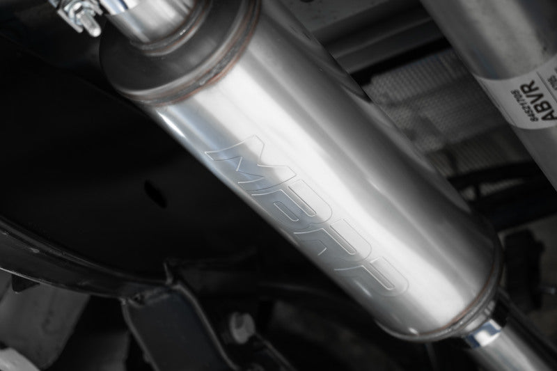 MBRP 2023 Chevy Colorado/GMC Canyon Aluminized Steel Single High Clearance Rear Exit Secondary image