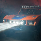 Rigid Industries 360-Series Laser 6in Amber Backlight on off-road vehicle