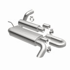 MagnaFlow 18-23 Jeep Wrangler JL 2.0L/3.6L Overland Series Axle-Back Exhaust parts and components