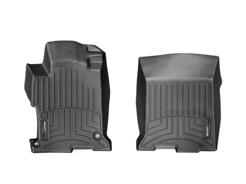 WeatherTech 13+ Honda Accord Front FloorLiner - Black Main image