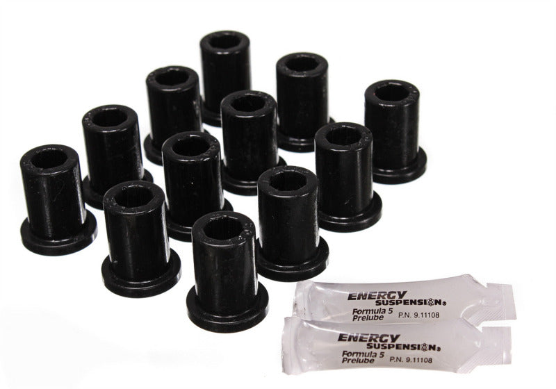 Energy Suspension Toy 4 X Spring Bushing O.E.M. Fj40 - Black in pack with greases for performance offroad parts.