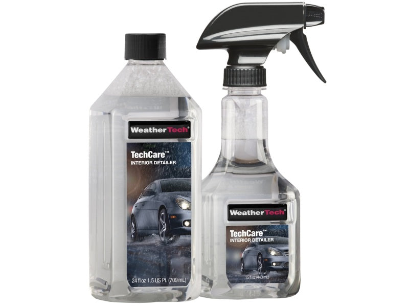 WeatherTech TechCare Interior Detailer 18oz Bottle for cleaning
