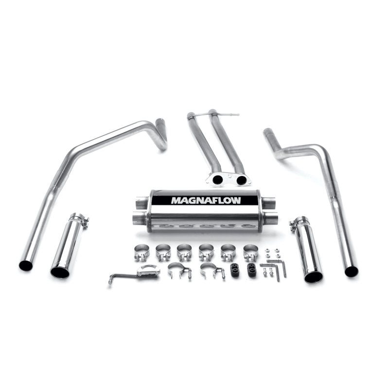 MagnaFlow Sys GM Trucks Duals 96-98 5.7L Ext. exhaust kit components