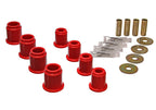 Energy Suspension 6/95-04 Toyota Pick Up 4W (Exc T-100/Tundra) Red Front Control Arm Bushing Set components