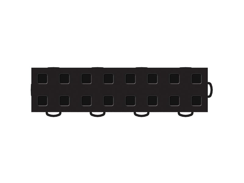 WeatherTech TechFloor - 3in X 12in Tiles(Right Loop) - Black/Black **Order in Qtys of 10 Secondary image