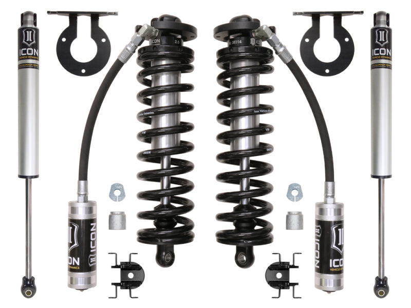 ICON 05-16 Ford F-250/F-350 2.5-3in Stage 1 Coilover Conversion System, offroad performance upgrades for trucks
