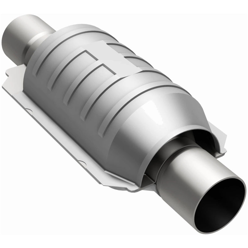MagnaFlow Conv Univ 2.25 Single O2 FED universal catalytic converter for offroad performance upgrades