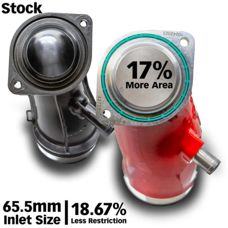 Banks Power 17-24 Chevrolet/GMC 2500/3500 6.6L Duramax L5P Monster-Ram Turbo Inlet Elbow - Natural Secondary image