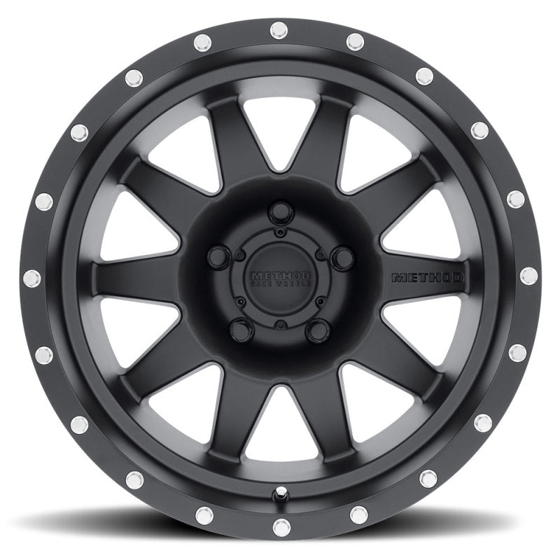 Method MR301 The Standard 17x8.5 0mm Offset 5x5 94mm CB Matte Black Wheel Secondary image