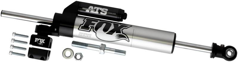 Fox 07+ Jeep JK 2.0 Performance Series 8.1in. ATS Stabilizer Steering Damper 1-3/8 in. Tie Rod and accessories