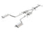 Borla 11-14 Dodge Charger R/T / 11-14 Chrysler 300 C 5.7L V8 AT/MT S-Type SS Catback Exhaust parts for performance upgrades.