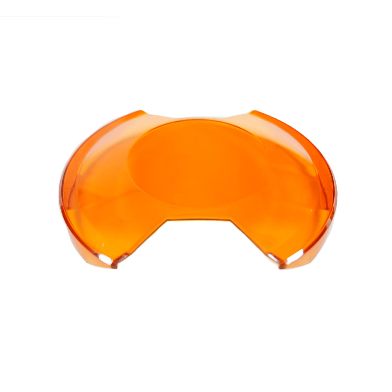 KC HiLiTES 6in. Light Shield for SlimLite LED - Amber - offroad lighting