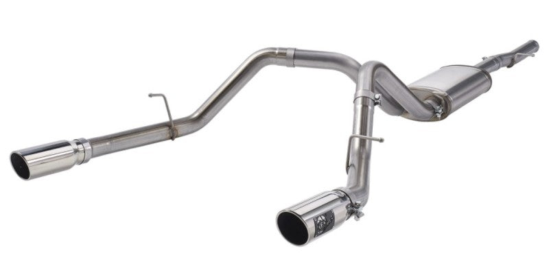 aFe Apollo GT Series 3 IN 409 SS Cat-Back Exhaust System w/ Polish Tip GM Sierra 1500 09-18 Secondary image