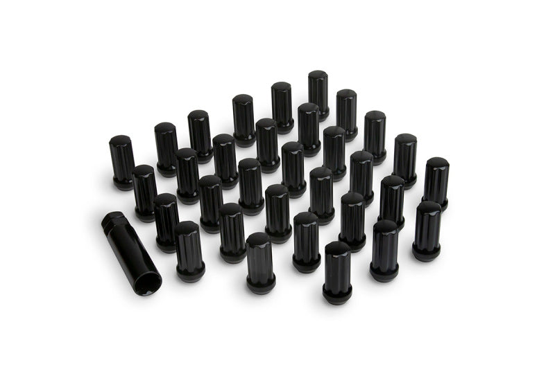 ICON Alloys Lug Nut Kit Black - 14x1.5 - 32 Lug Nuts w/ Key for offroad wheels and performance upgrades.