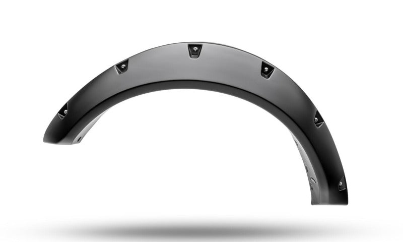 Bushwacker 2021+ Ford Bronco 4-Door Pocket Style Flares 4pc - Black fender flare for offroad performance upgrades.