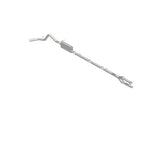 MagnaFlow Sys C/B 11-15 Ford Super Duty F250 6.2L EC CC, SS 3.5in Single Rear Pass Side Ext 5in Tip exhaust system