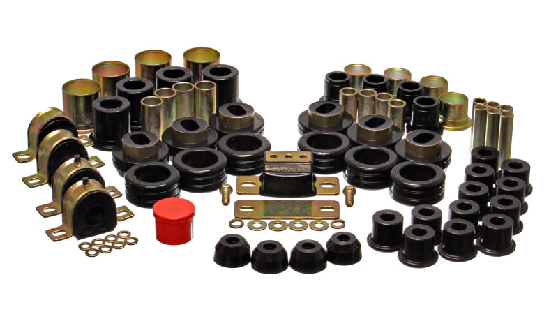 Energy Suspension 81-87 Chevy/GMC 2WD 1/2 Ton PickUp Black Hyper-flex Master Bushing Set parts for performance offroad upgrades.