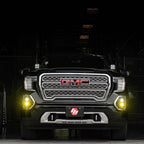 Baja Designs 19+ GMC 1500 S1 Fog Pocket Mount Kit Clear Spot / Amber Wide Cornering on GMC truck