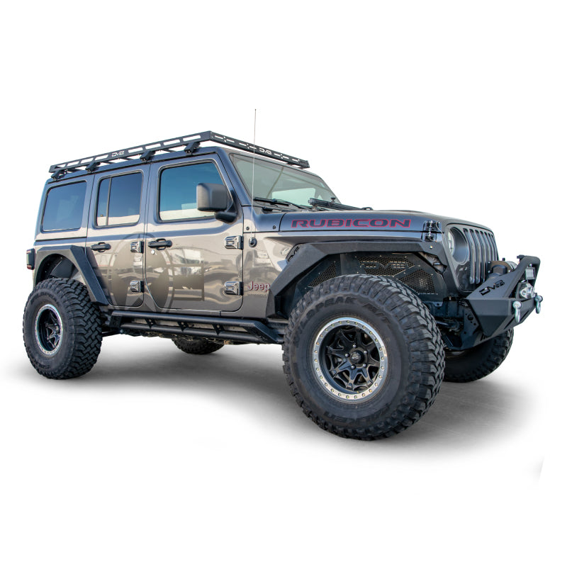 DV8 Offroad 18-21 Jeep Wrangler JL 4-Door Roof Rack Secondary image