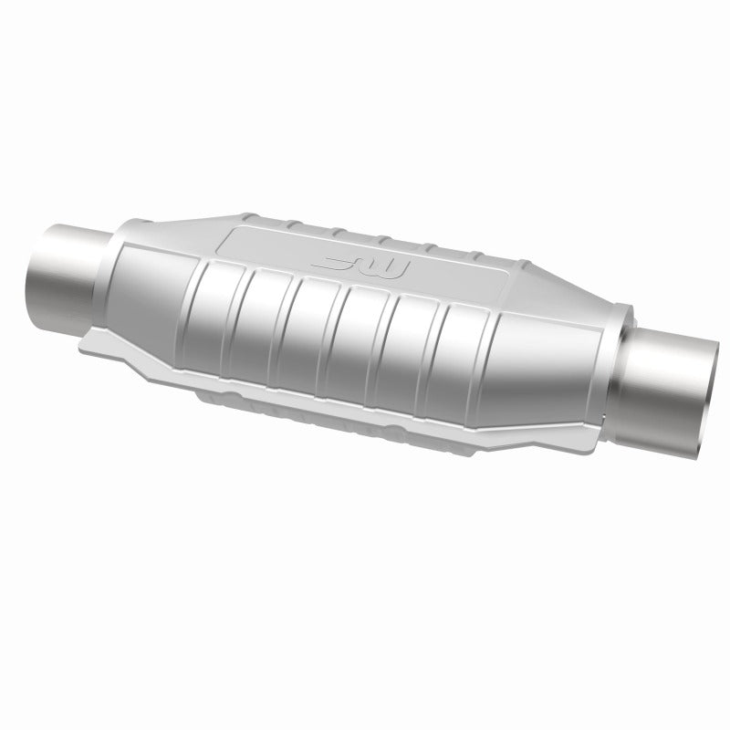 MagnaFlow Conv Universal 2.5 inch T2 Rear catalytic converter for performance offroad parts and Jeep Wrangler accessories.